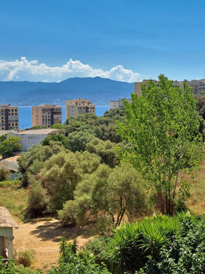 Appartement Vue Mer Avec Parking Ajaccio  Buitenkant foto